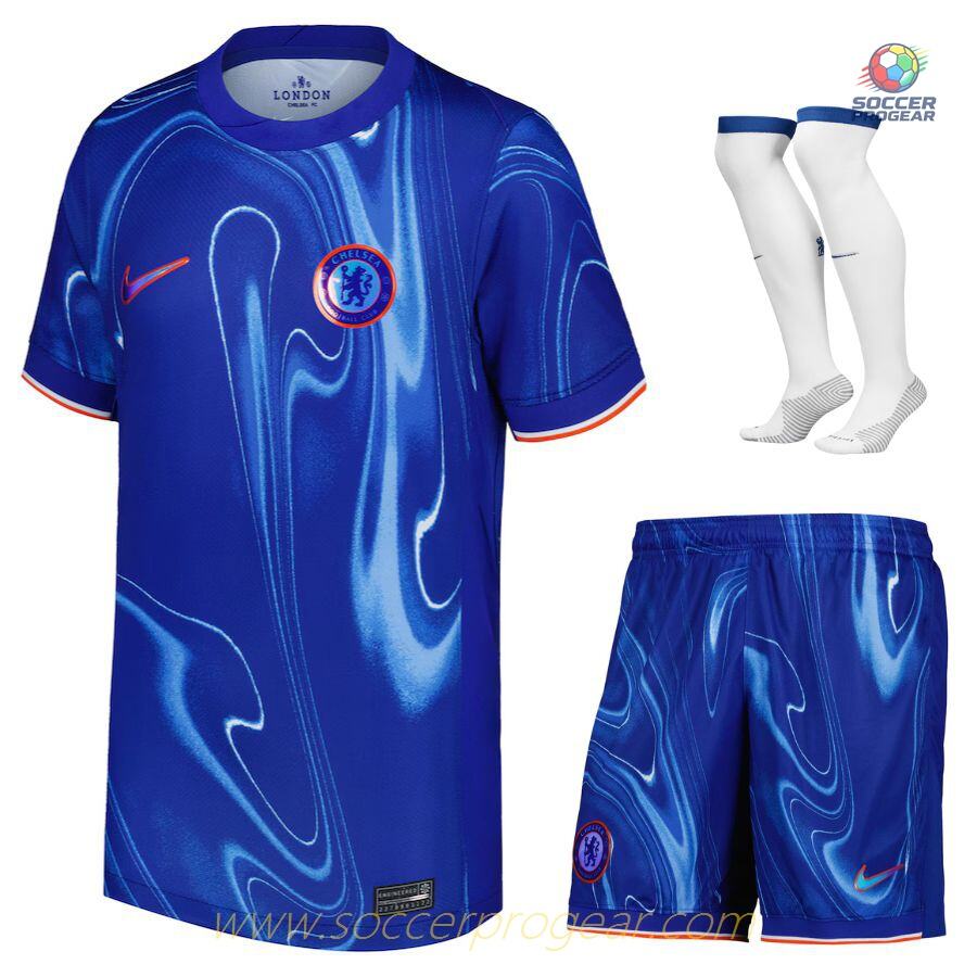 Chelsea Home Child Kit Shirt 2024-25 Edition