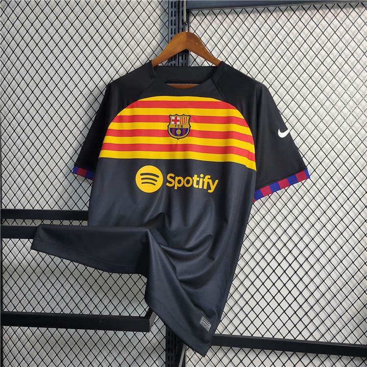 Barcelona FC 2324 Black Shirt Special Version - Official Replica 12251