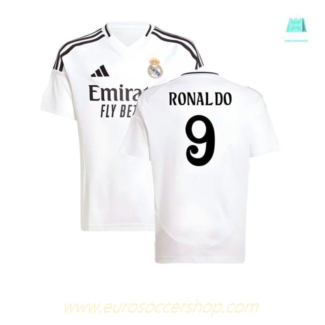 2024-2025 Real Madrid Home Shirt (Kids) (Ronaldo 9)