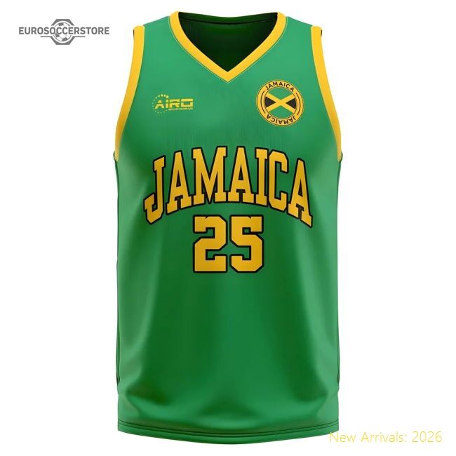 Highperformance Jamaica Concept 20242025 Home Jersey (