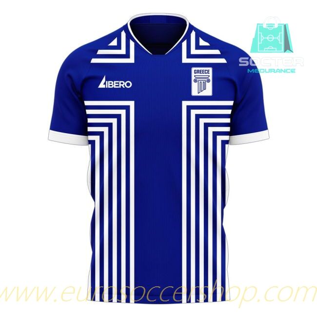 Official 2025-2026 Season Greece Away Jersey Libero Collection (BAKASETAS 11)