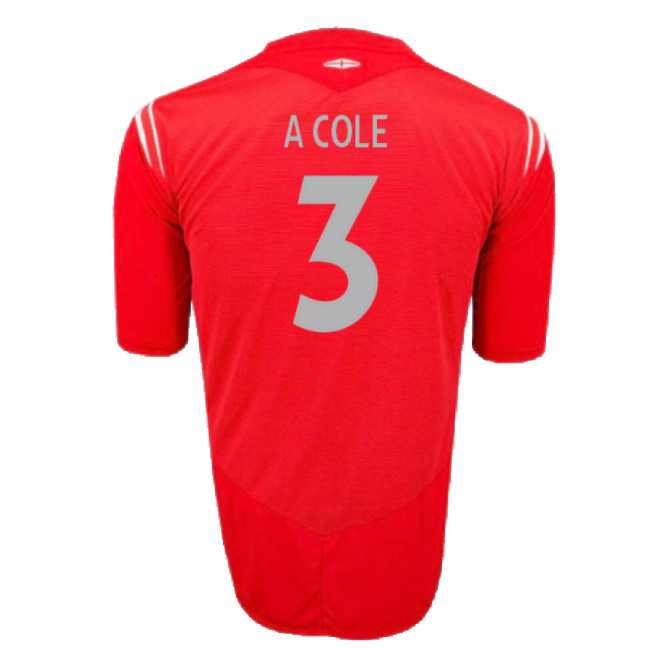 England 2004-06 Away Shirt (2XL) (Excellent) (A Cole 3)