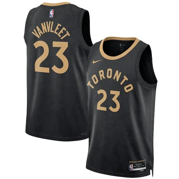 Fred VanVleet TOR Swingman Jersey - superior player-jersey - Black