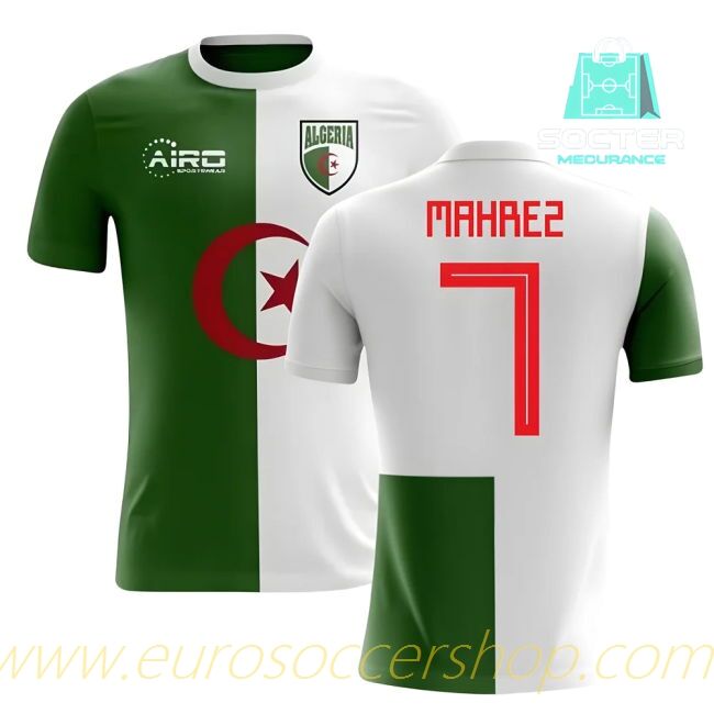 2025/26 Campaign Algeria Home Shirt Design Concept (Mahrez 7)