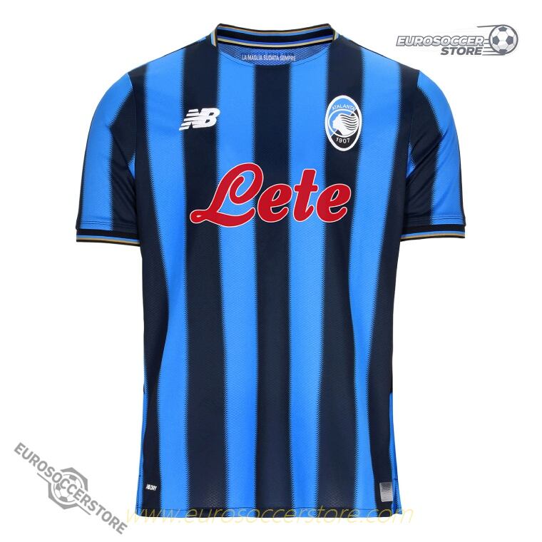 Atalanta's 25-26 Home Jersey featuring ZAPPACOSTA with the number 77.