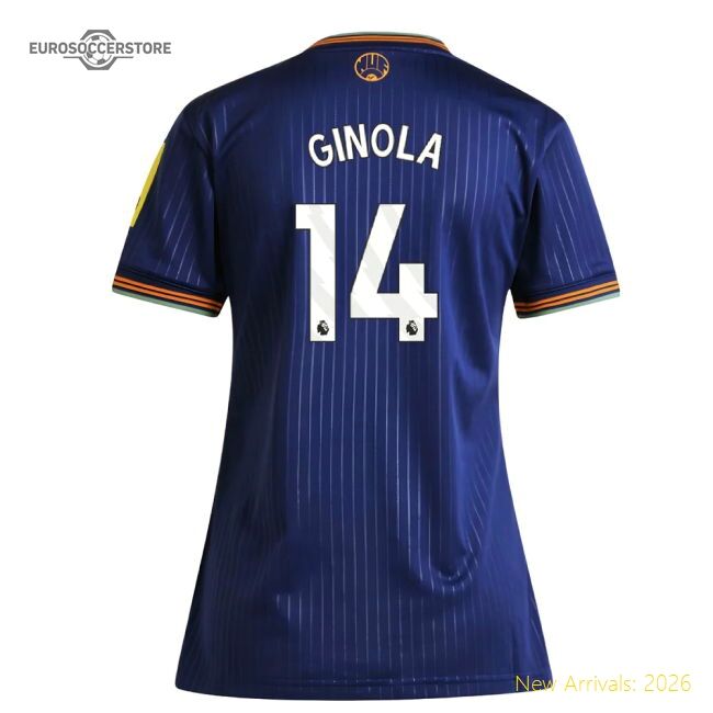 High-quality 2025-2026 Newcastle Third Shirt (womens) (ginola 14)