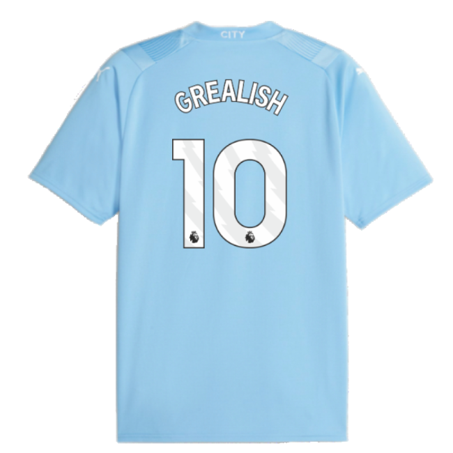 Elite Performance Football Man City Home Shirt Grealish #10 Fresh ...