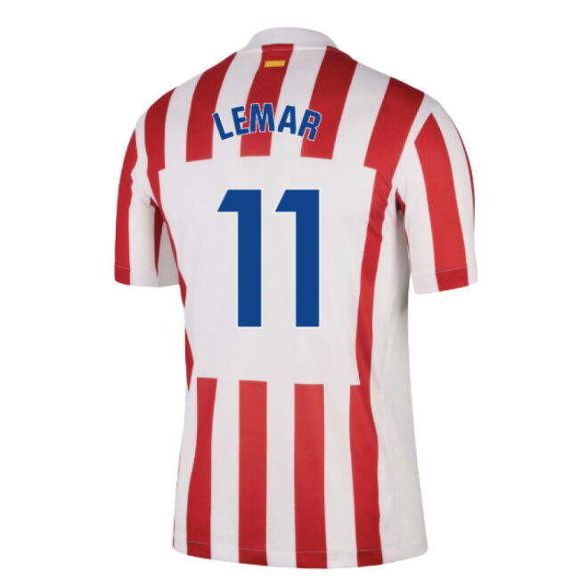 2025-2026 Atletico Madrid Home Shirt (Lemar 11)