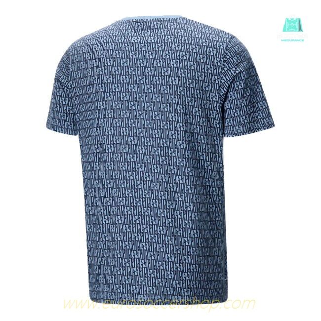 2024-2025 Man City ftblCulture Tee AOP (Navy) - Kids (Marmoush 7)