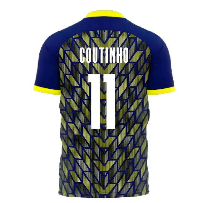 Brazil 2025-2026 Special Edition Concept Football Kit (Airo) (COUTINHO 11)