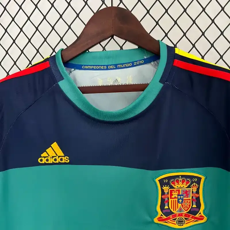 2010 Spain Goalkeeper Soccer retro kit