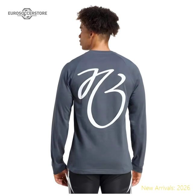 2024-2025 Adidas Jude Bellingham Long Sleeve Tee (grey)