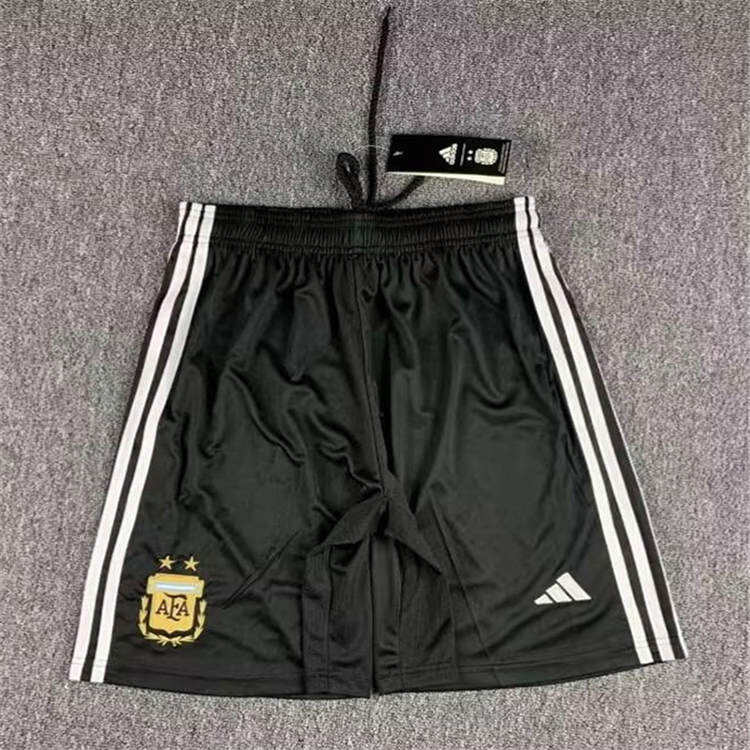 World Cup 2022 Argentina Home Black Shorts - World Cup Collection