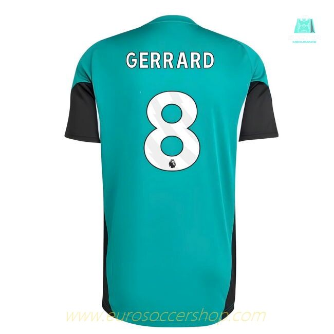 2025-2026 Liverpool EU Training Jersey (Green) (Gerrard 8)
