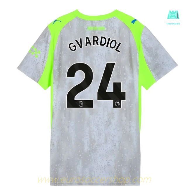 2025-2026 Man City Third Shirt (Womens) (Gvardiol 24)