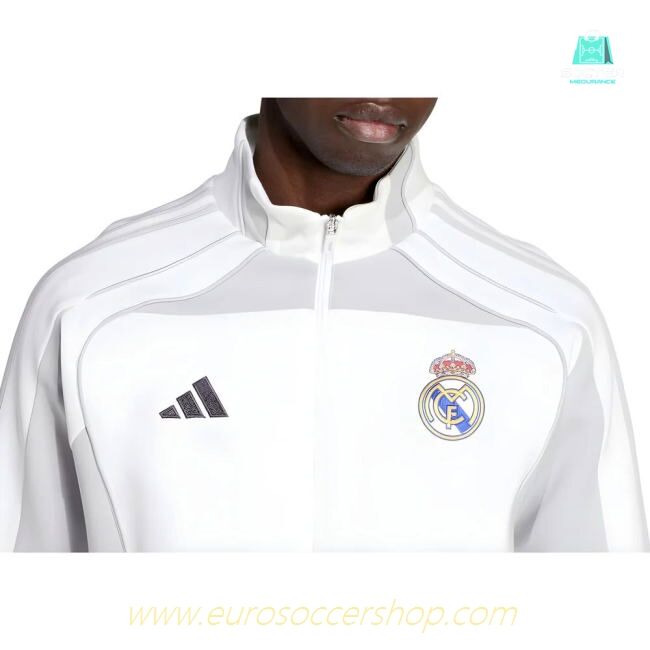 2025-2026 Real Madrid Track Top Urban Purist (White)