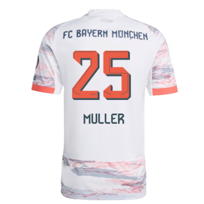 Devoted Bayern Muller #25 Professional Grade 2024-2025 Season Shirt...