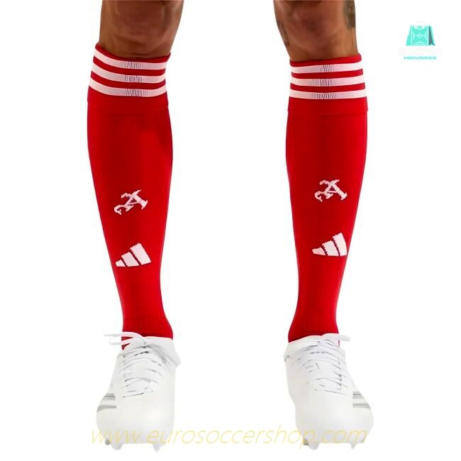 2025-2026 Arsenal Home Socks (Red)