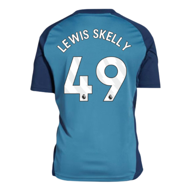 Kids Lewis Skelly 49 Retro 2025-2026 Arsenal Training Classic Kit (1)