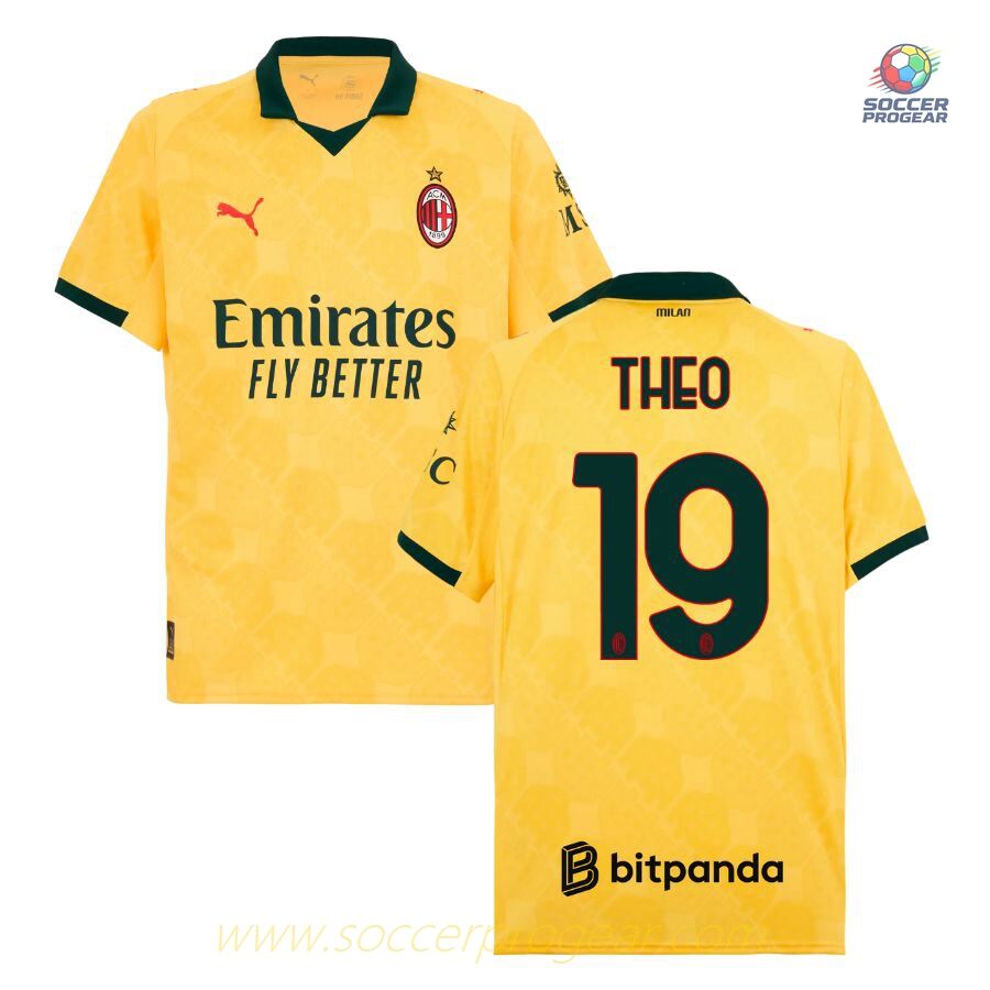 AC Milan Alternate Team Jersey 2025/26 Collection Theo