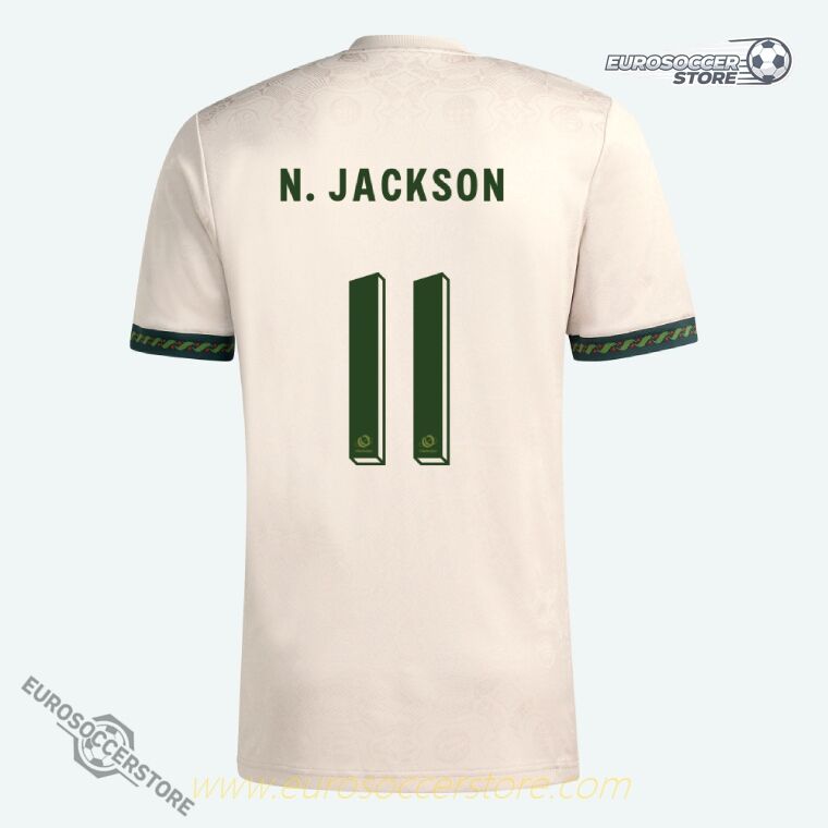 Bayern Munich Oktoberfest N. JACKSON 11 Soccer Jersey 25-26 Season