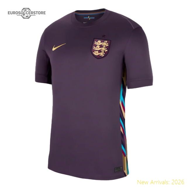 England 2024-2025 Authentic Away Shirt (eng) Timeless Modern