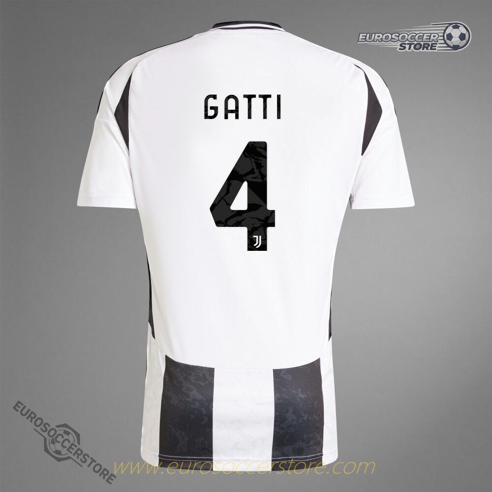 Juventus Home Jersey 24-25 Version Featuring GATTI 4