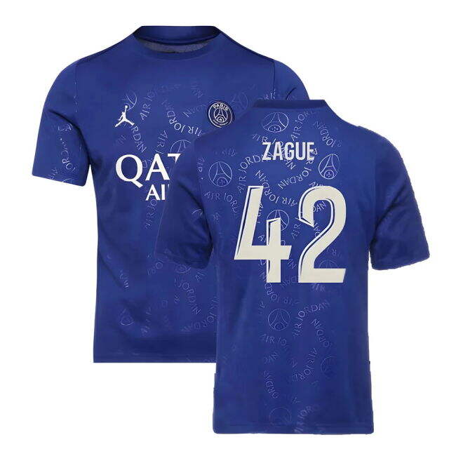2024-2025 PSG Jersey (Blue) Lightweight Antibacterial Durable Stitching