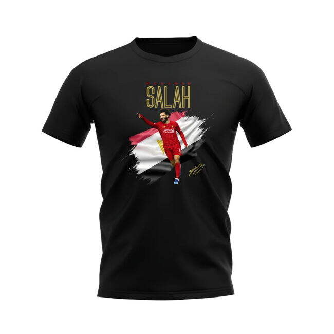 T-Shirt for Mohamed Salah Liverpool Flag fans (Adult