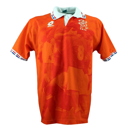 1996 Netherlands Home Retro Soccer Jersey Shirt - Official Replica