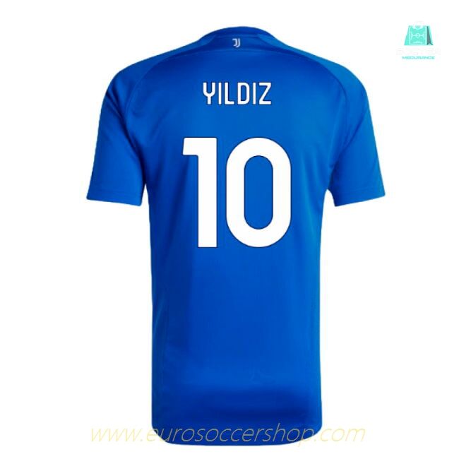 2025-2026 Juventus UBP Jersey (Royal) (Yildiz 10)