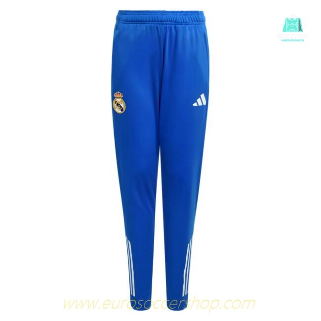 2025-2026 Real Madrid EU Training Pants (Blue) - Kids
