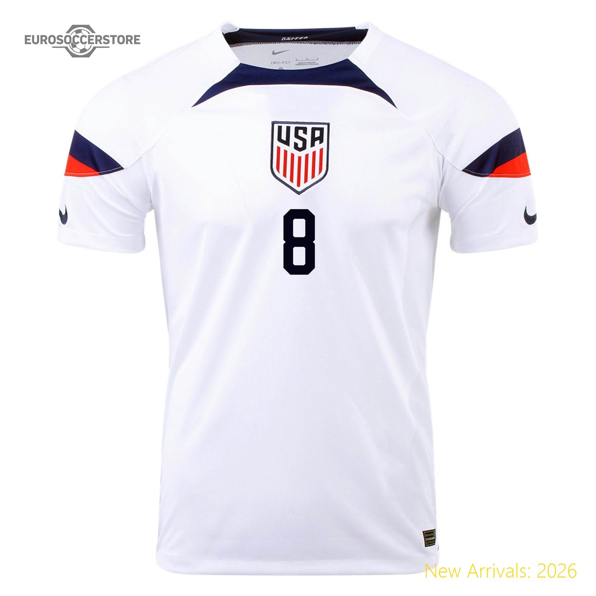 Officially Licensed Superior Kids Usa Football Star Home Jersey 2022