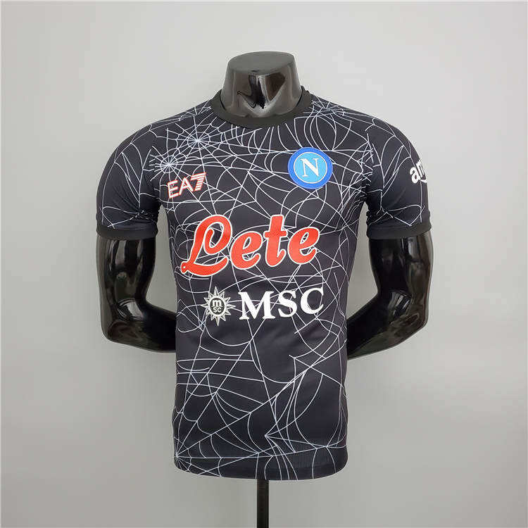 Napoli 21-22 halloween special version Black Soccer Jersey Football