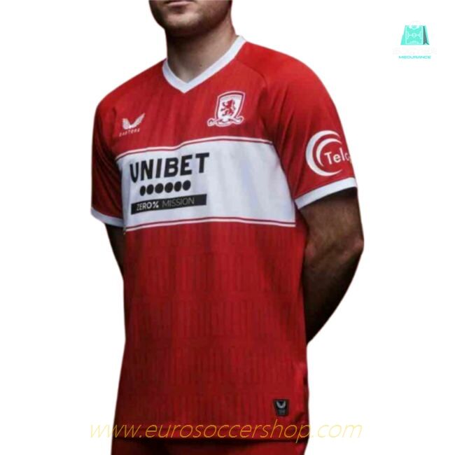 2025-2026 Middlesbrough Home Shirt (Your Name)