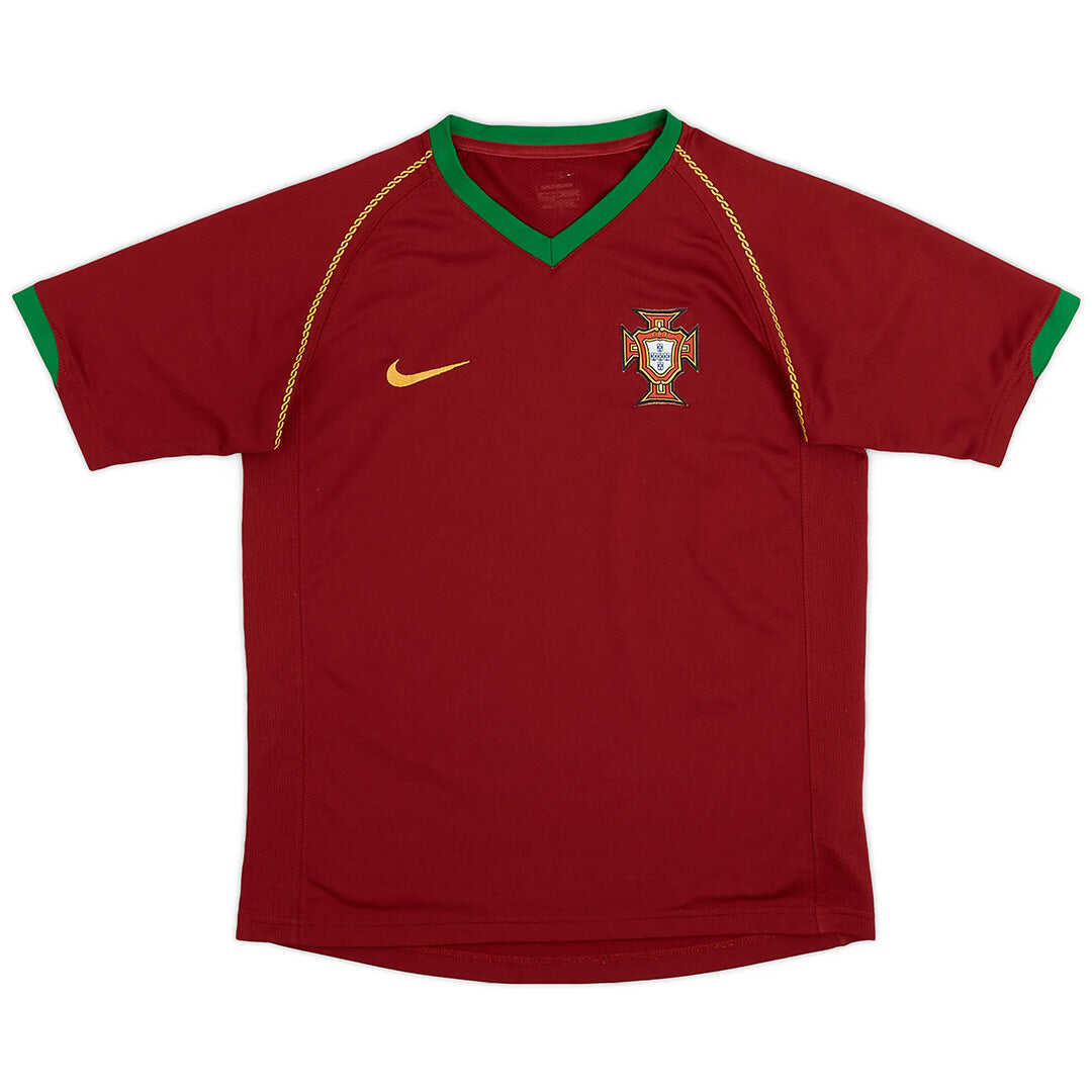 Classic Portugal Home Jersey 2006 Authentic Kit