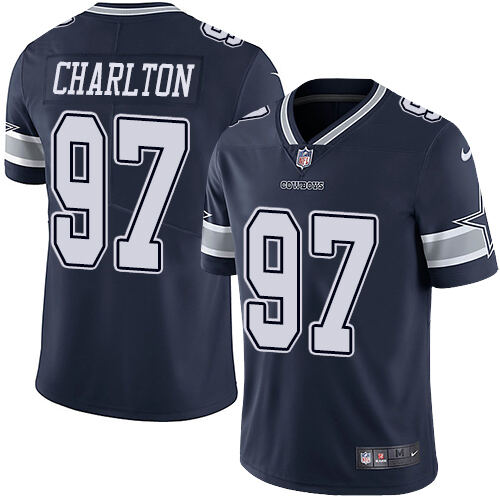 Dallas #None Navy None Limited NFL Jersey stitched