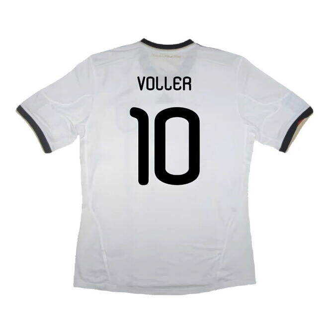 Affordable Germany 2010-11 Home Shirt ((Excellent) XL) (VOLLER 10) As A Gift