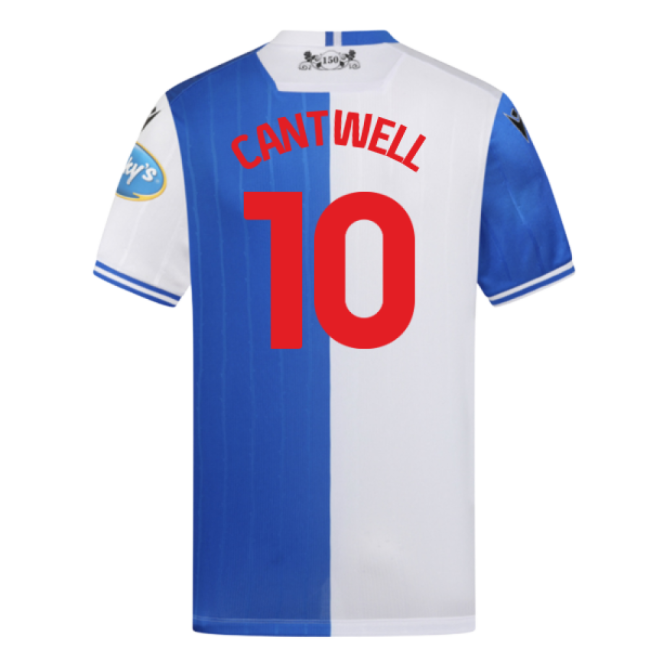 Proud Football Blackburn Rovers Home Shirt Cantwell #10 Profession...