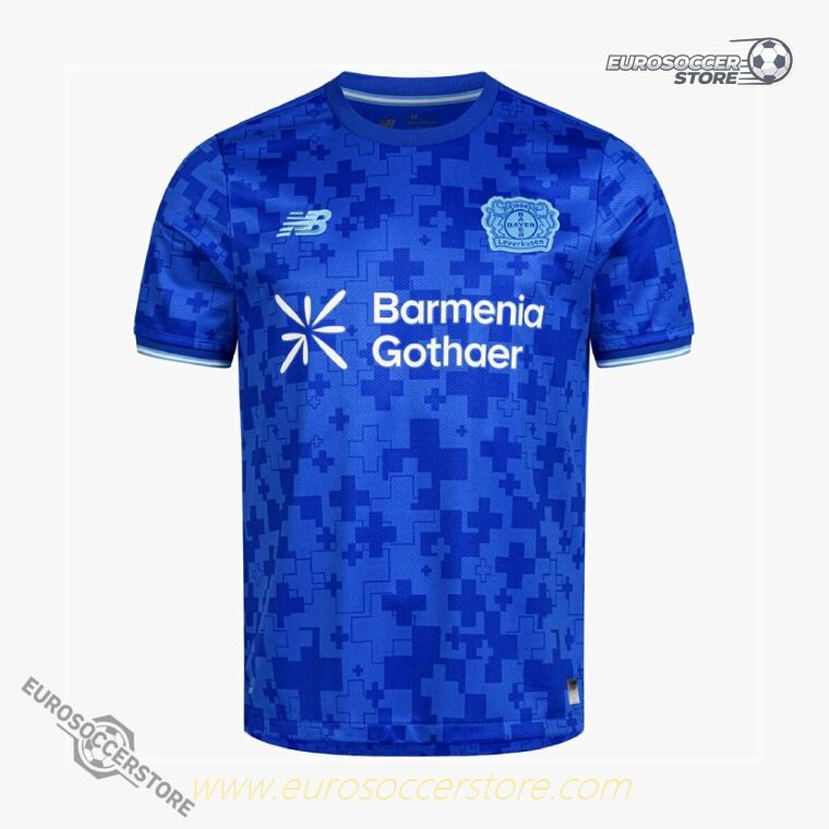 The 25-26 Third Jersey of Bayer 04 Leverkusen featuring SCHICK with the number 14.