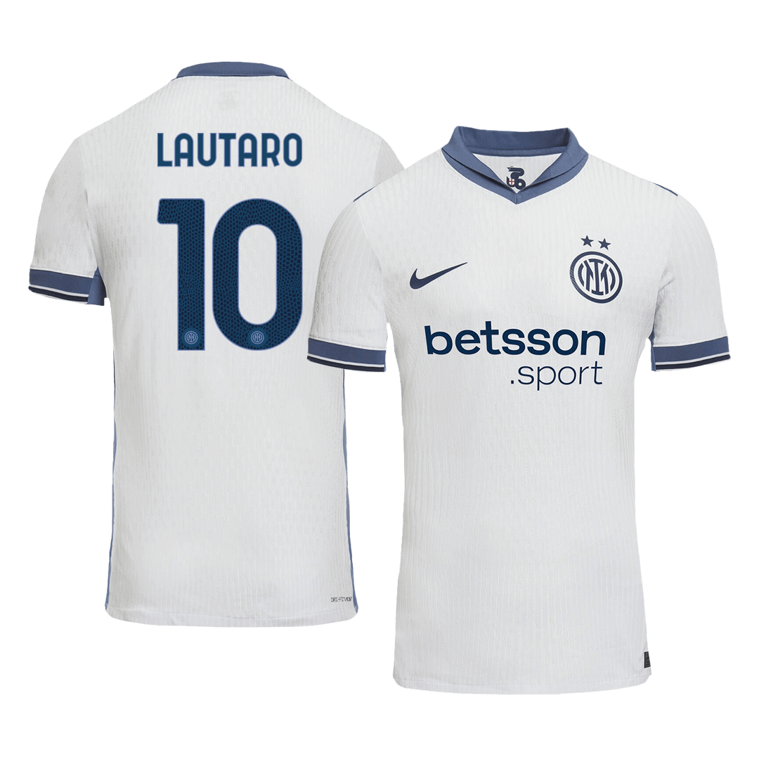 Player Version LAUTARO #10 Inter Milan Away Soccer Jersey 2024/25Authe