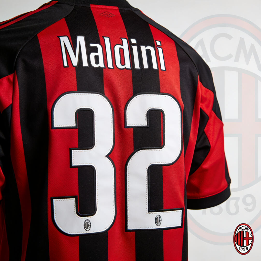 authentic football jersey,&nbsp;personalized AC Milan shirt,&nbsp;custom name number,&nbsp;limited edition kit