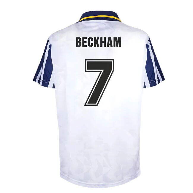 Women's Preston North End 1994 Retro Home Shirt (Beckham 7)