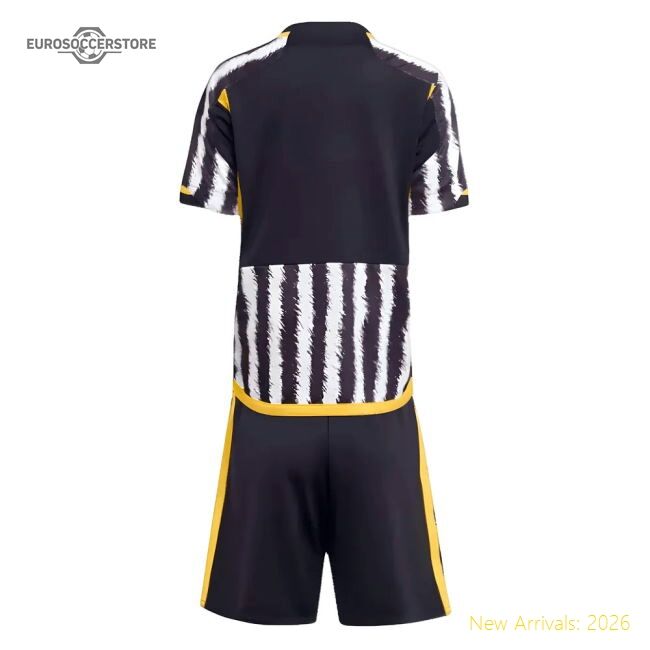 2023-2024 Juventus Home Premium Jersey Kappa Kombat Adidas Climacool