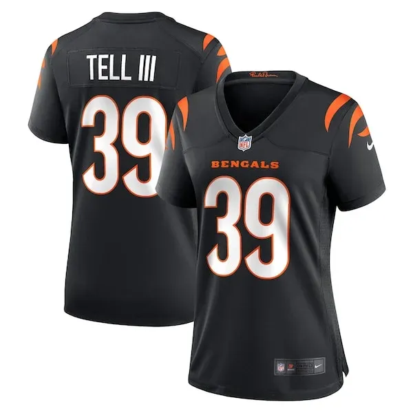 None Marvell Tell Game Jersey - Black | NFL Player Jersey | NFL Footba