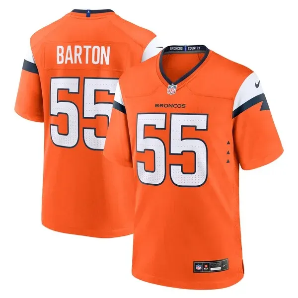 None Game NFL Jersey - Orange | Pro-Level Football Apparel | NFL Footb