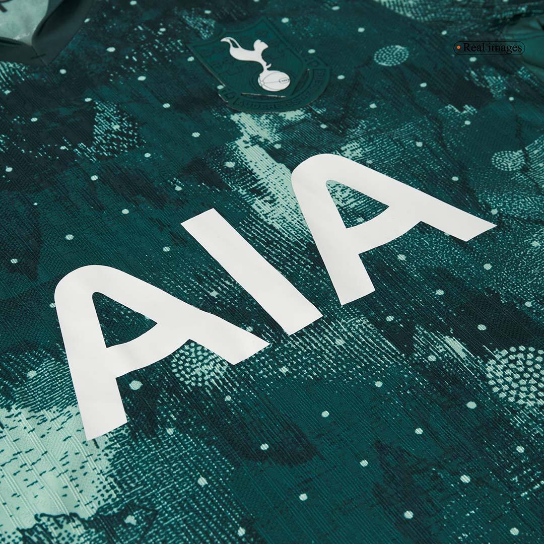 Player Version SON #7 Tottenham Hotspur Third Away Soccer Jersey 2024/