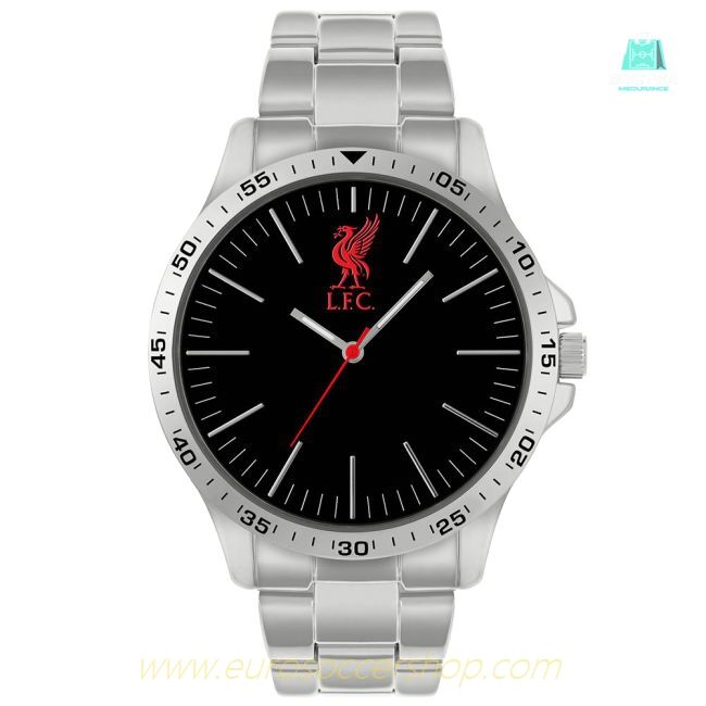 Liverpool FC Mens Silver Bracelet Watch