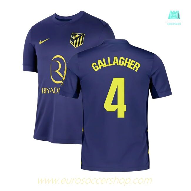 2025-2026 Atletico Madrid Away Shirt (Gallagher 4)