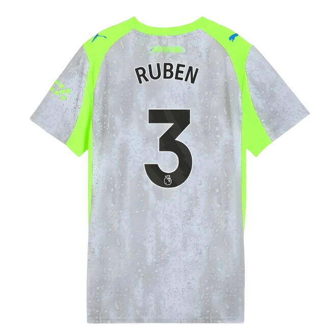 2025-2026 Man City Third Shirt (Womens) (Ruben 3)